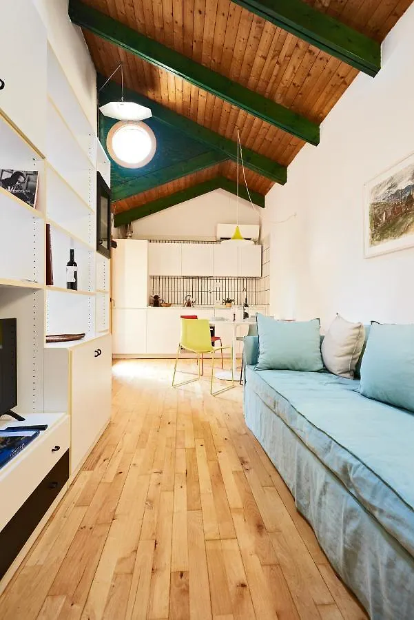 Apartamento Italian Design Small Attic Bolonha